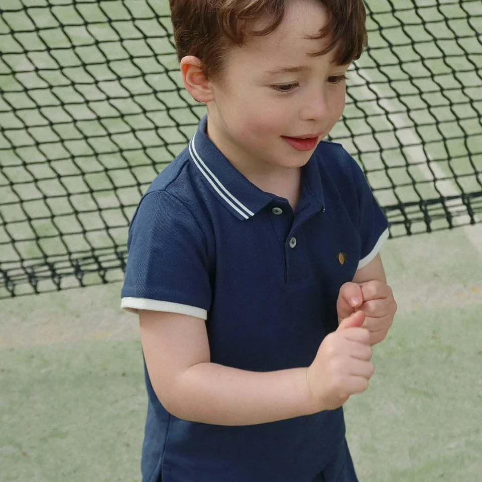 26 Summer New Children's Clothing Kids Girls and Boys Cute Printed Polka Dot Short-sleeved T Shirt Top and Shorts Clothing Set