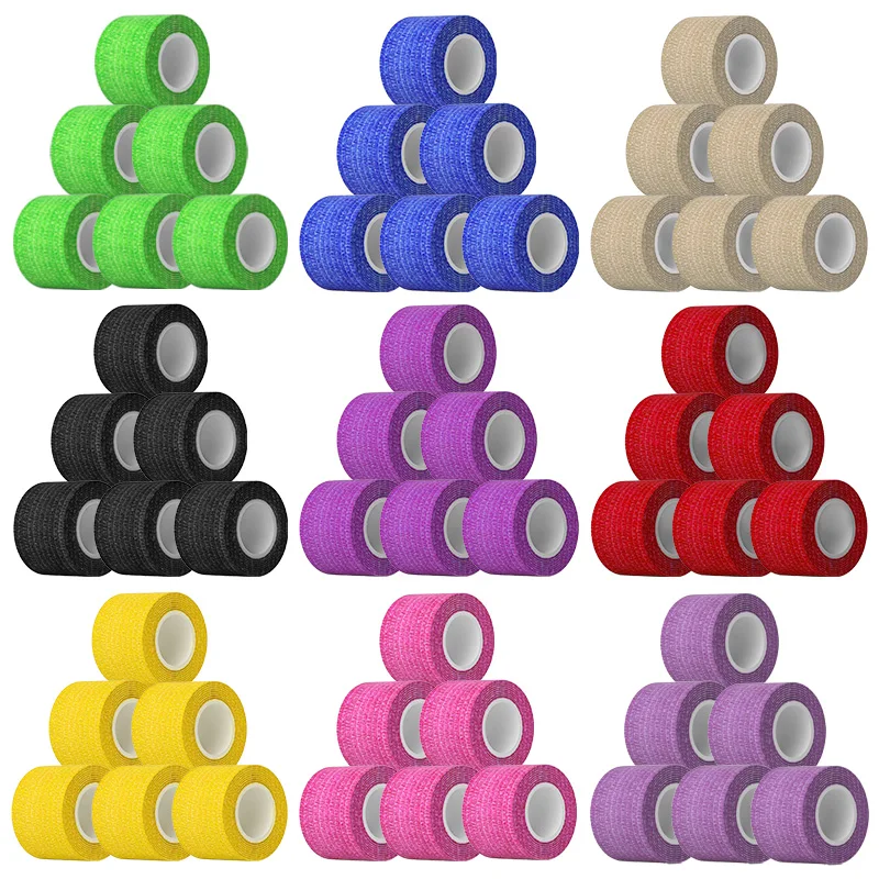 3.8CM/1.52in Tattoo Grip Tape Non-woven Tattoo Bandage Cover Wraps Waterproof Self Adhesive Finger Protection Tattoo Accessories