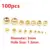 3x1.2mm gold 100pcs