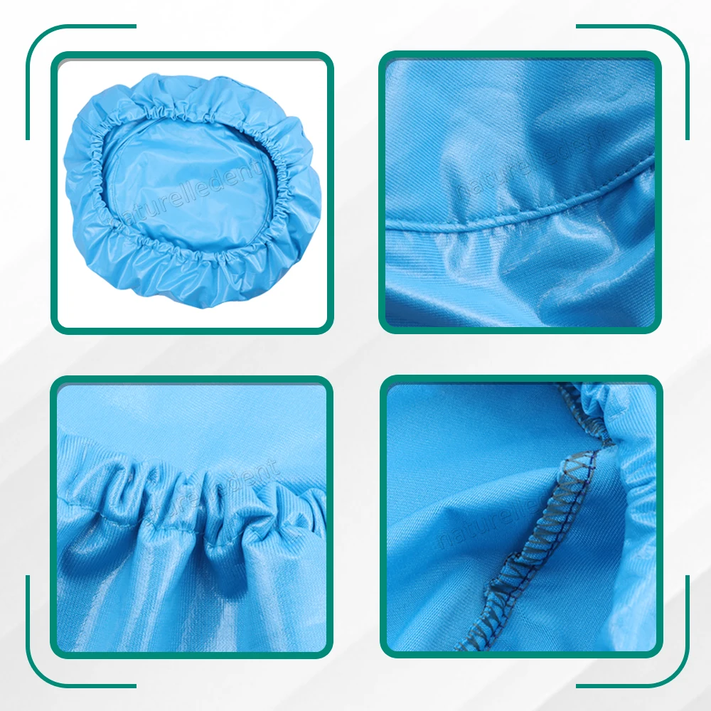 4Pcs/Set Dental Chair Cover PU Leather Elastic Waterproof Protective Case Seat Chair Cover Dentistry Lab Dentist Equipment