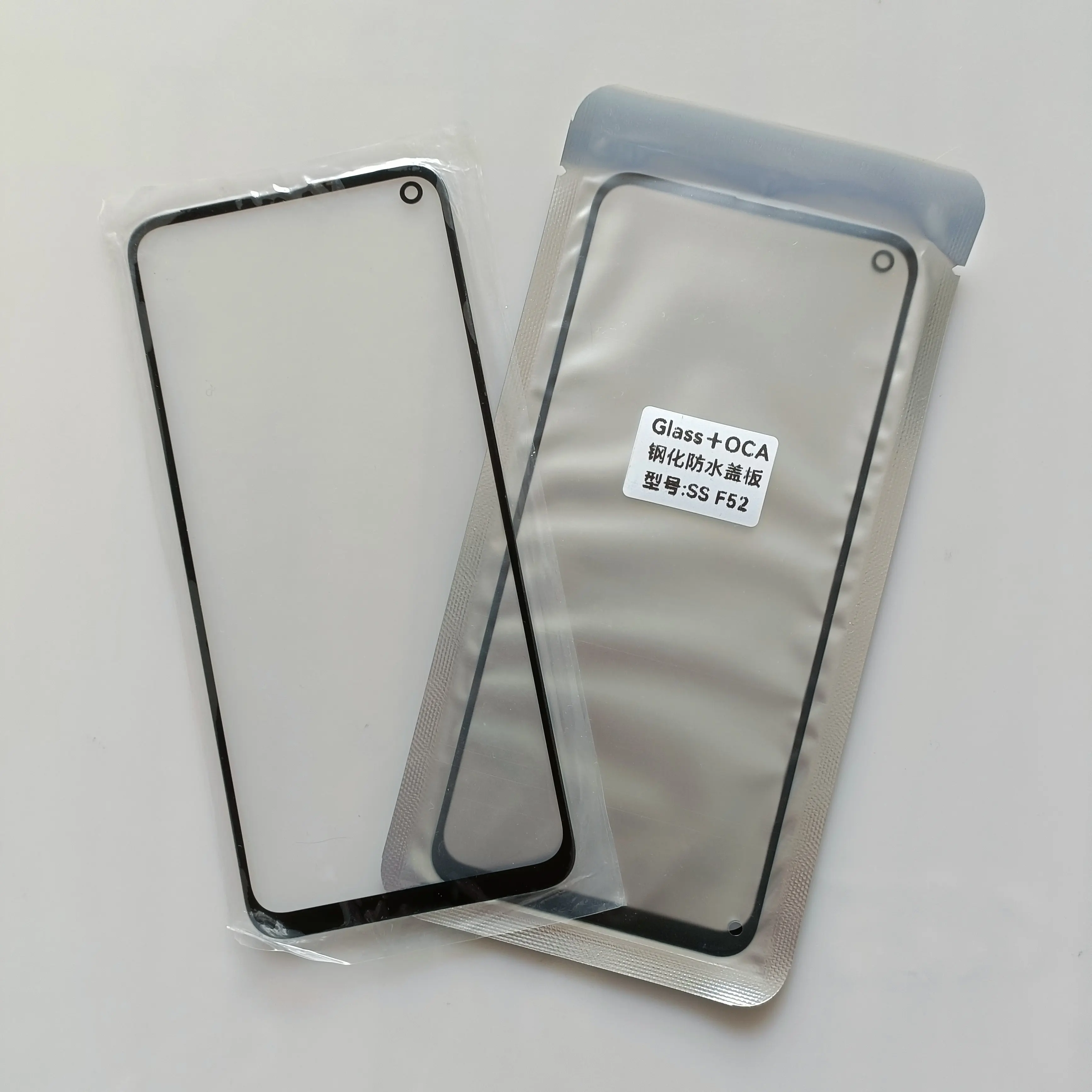 5PcsTouch Panel Outer Screen Front Glass Lens +OCA For Samsung Galaxy S25 S24 S23 S22 S23fe A16 A06 A35 A55 A06s A26