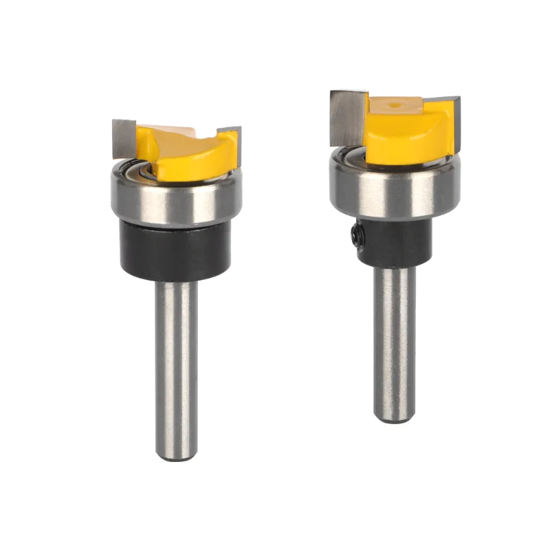 6MM 6.35MM 8MM D19.05MM Pattern Router Bit Woodworking Milling Cutters for Wood Bit Face Mill Carbide Cutter End Mill Face Mill