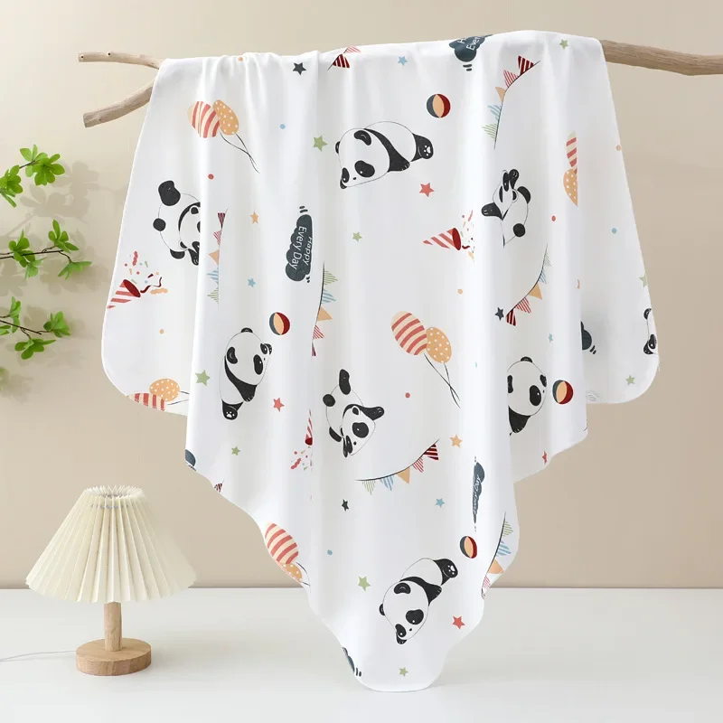 85x85cm Pure Cotton Muslin Swaddle Blanket Baby Receive Blanket for Newborn Bedding Infant Bath Towel Baby Items Mother Kids