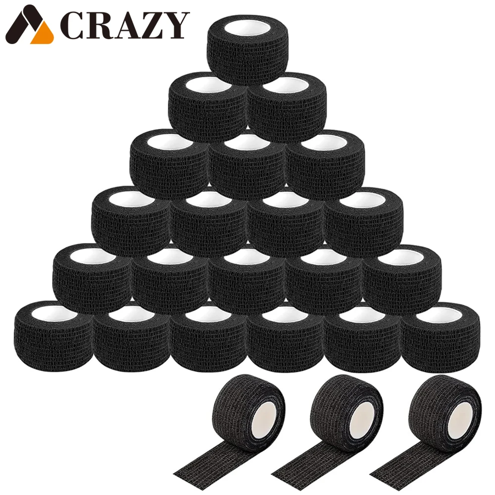 96/12/3PCS Tattoo Grip Cover Bandage Wraps Tapes Disposable self-adhesive Finger Wrist Protection For Tattoo Grip Accessories