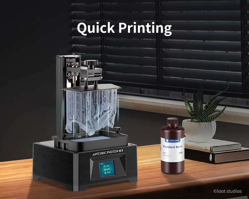 ANYCUBIC 405nm UV Resin For 3D Printer Photon Mono 4 3D Printing Resin LCD UV Sensitive Resin For 3D Printer 1kg