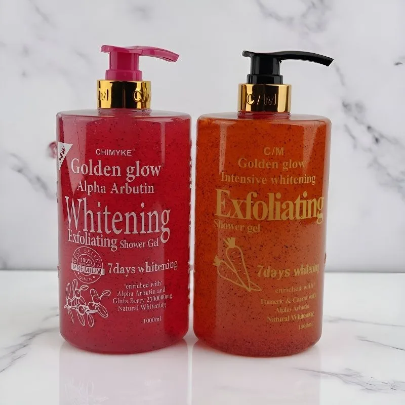 Alpha Arbutin Brightening Body Wash - Glow Boosting Shower Gel, Dark Spot Corrector for Uneven Skin Tone, Hydrating Moisturizing