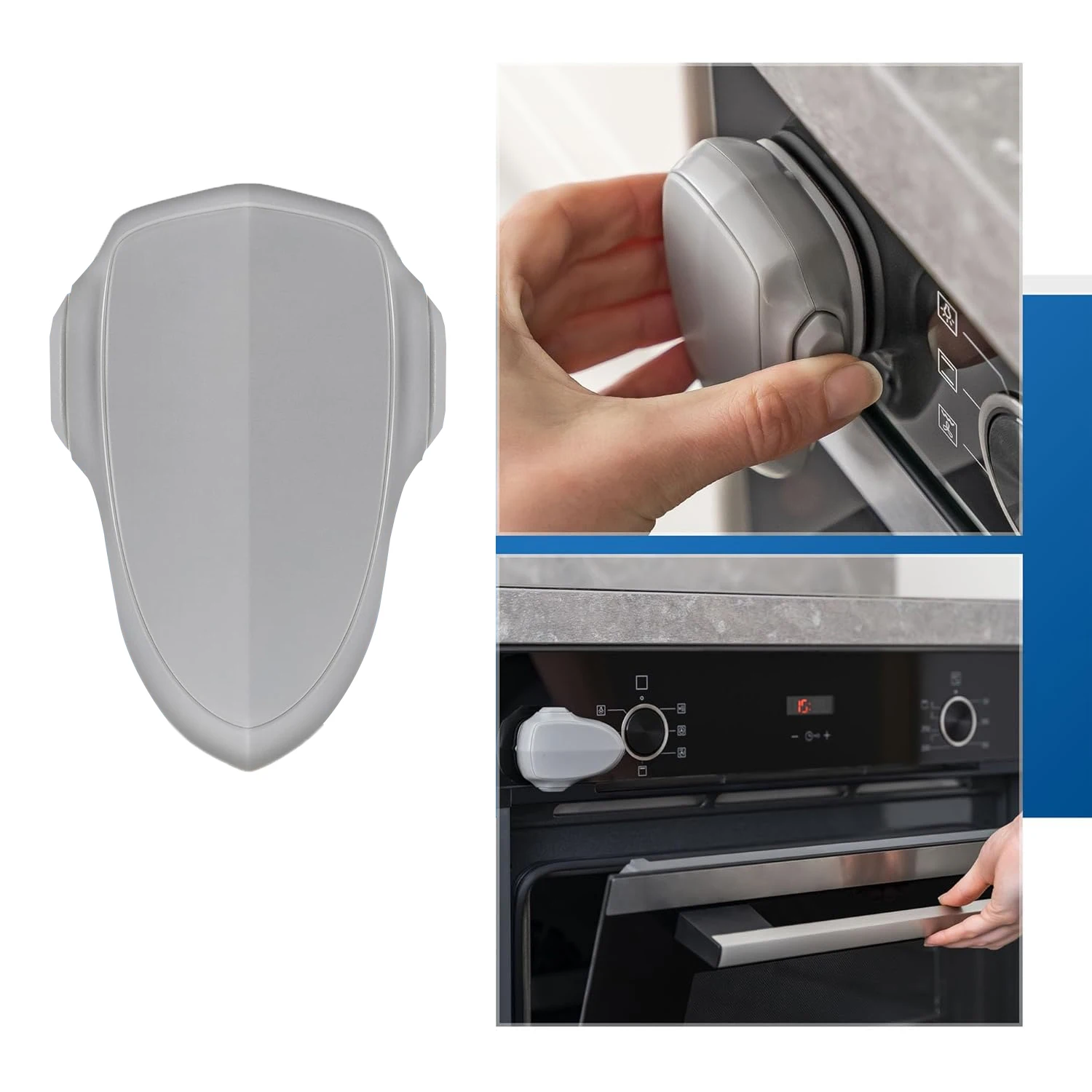 Baby Oven Door Lock For Kitchen Child Safety Locks Kids Protection Safety Drawer Cabinet Cupboard Lock