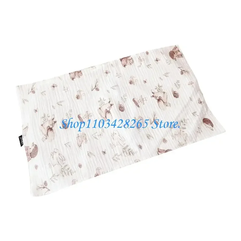 Baby Pillow Cover Washable Kid Pillow Cushion Rectangle Pillow Slip for Newborns Infant Pillowcase Cotton Pillow Covers G2TE