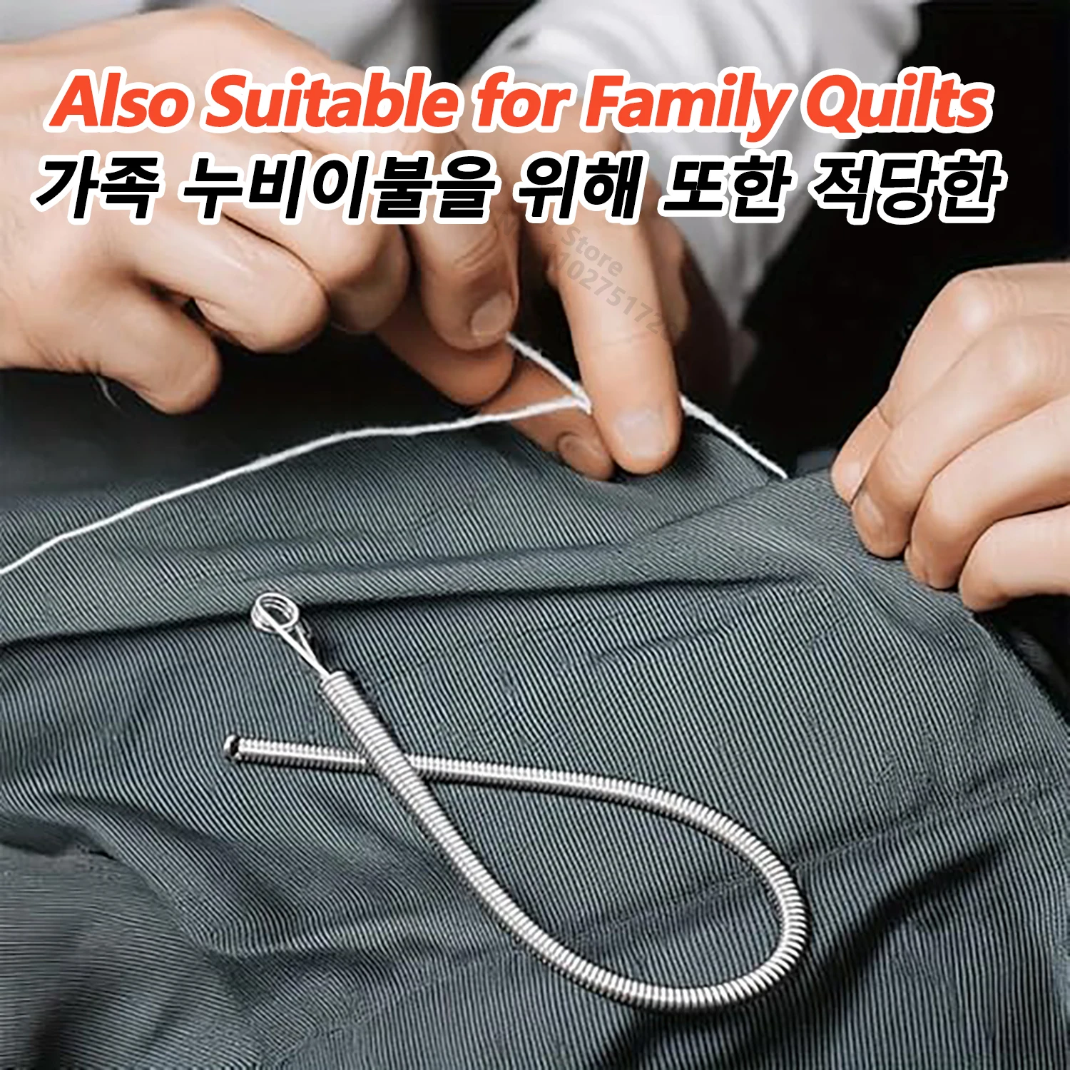 Bendable Spring Drawstring Threader Clip Pants Hoodies Elastic Band Lace Cord Flexible Drawstring Thread DIY Sewing Accessories