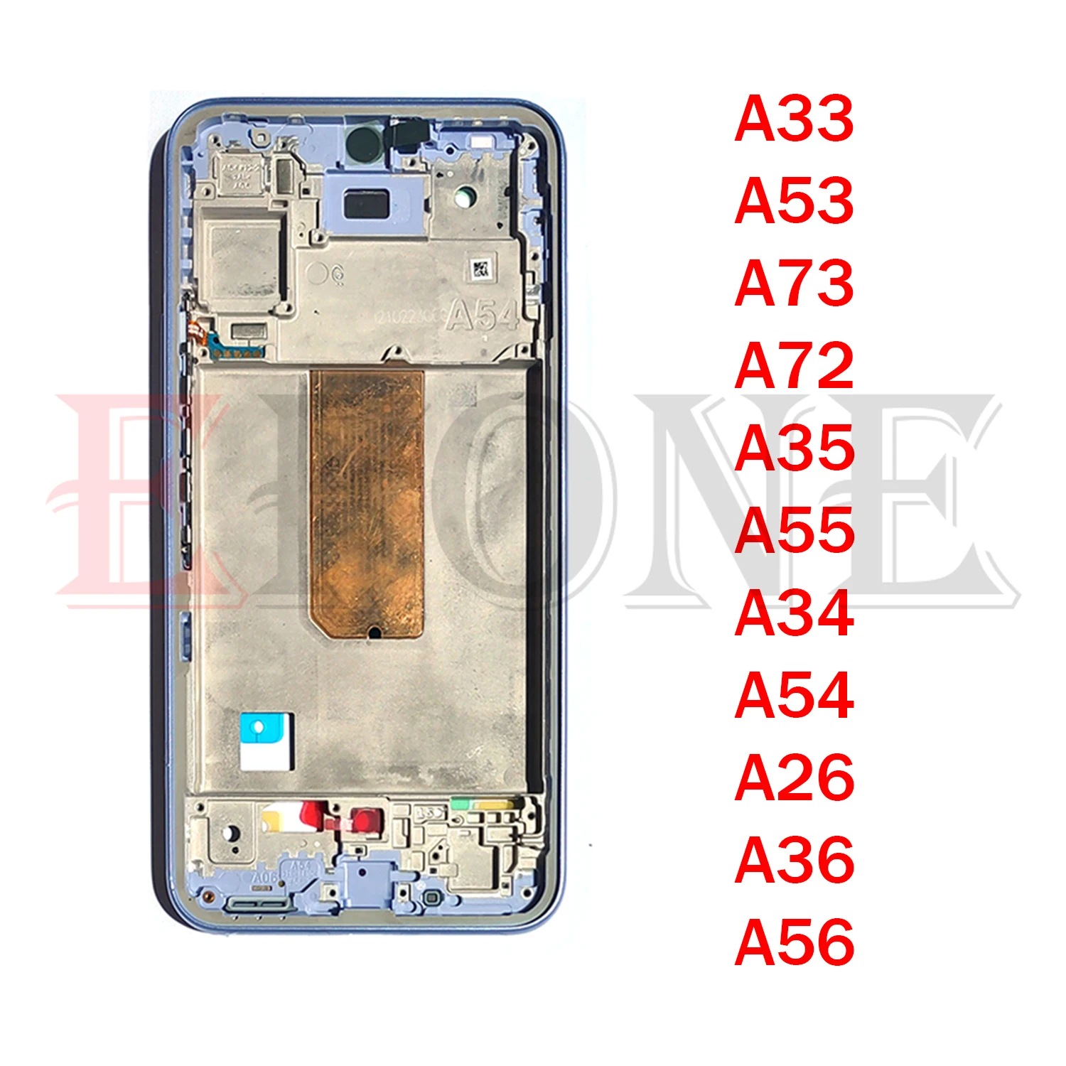 Best Quality Middle Frame For Samsung A33 A53 A73 A35 A55 A26 A36 A56 LCD Front Frame Housing Bezel Repair Parts