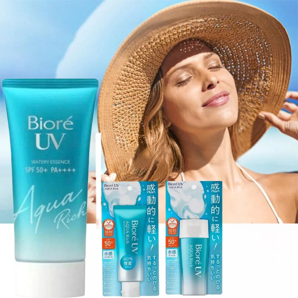 Biore SPF50+ PA++++ UV Resistant Isolation Sunscreen Hyaluronic Acid Lasting Moisturizing Sunscreen Japan Original Sunscreen