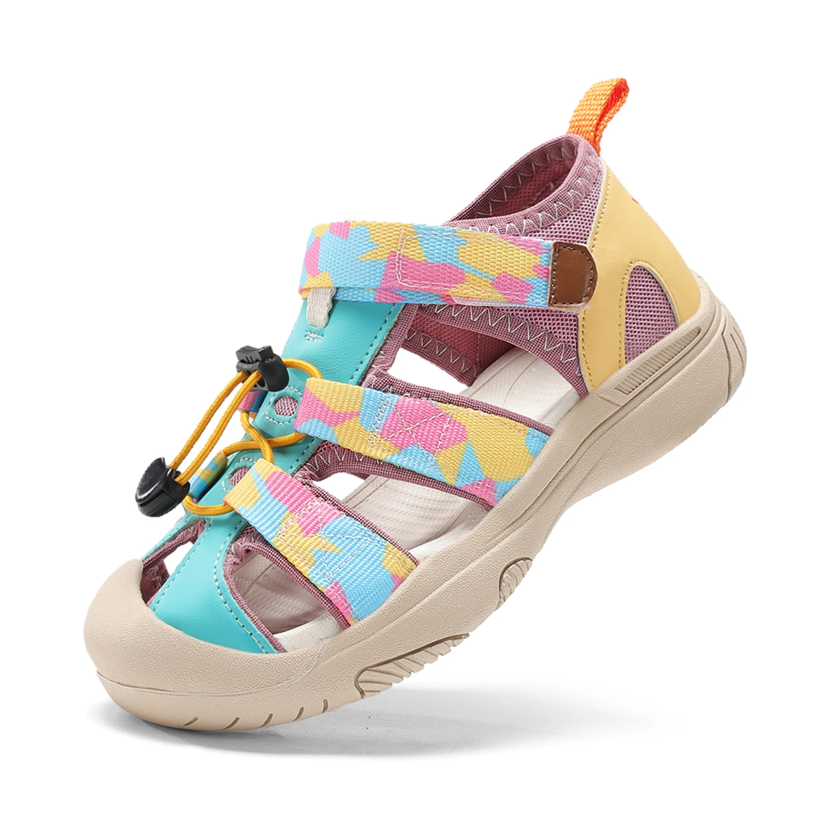 Boys Girls Sports Sandals Summer Kids Closed Toe Outdoor Sandals Athletic Water Shoes Sandals Child Pool Beach Sandals