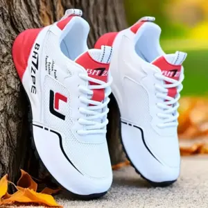 Brand protection 2026 new men's lightweight non-slip breathable wear-resistant running sports fashion versatile casual shoes