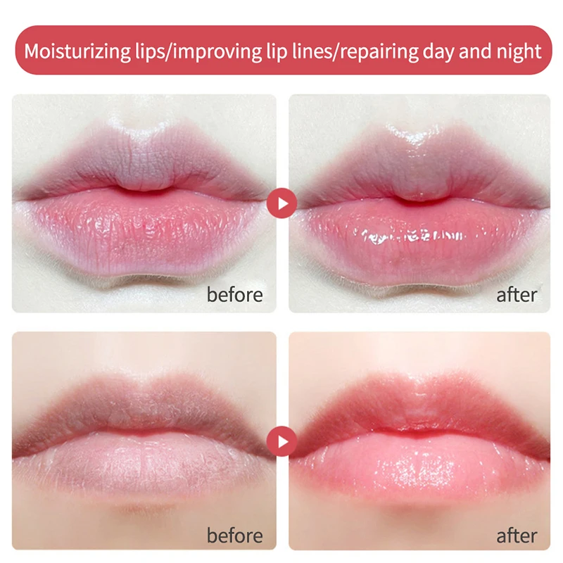 CACE Cherry Blossom Honey Lip Balm — Deeply Hydrating and Plumping, Water-Rich Glossy Finish, Non-Sticky,