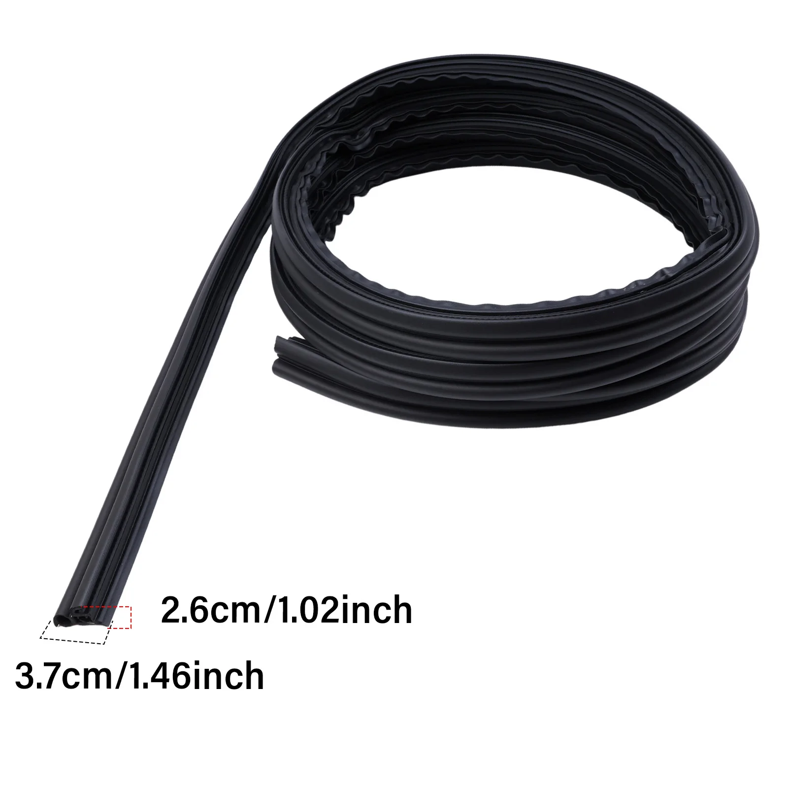 Car Rear Door Molding Trims Door Belt Weatherstrip Compatible for Ford Transit MK8 2014-Onwards Replaces BK31V437N00AG