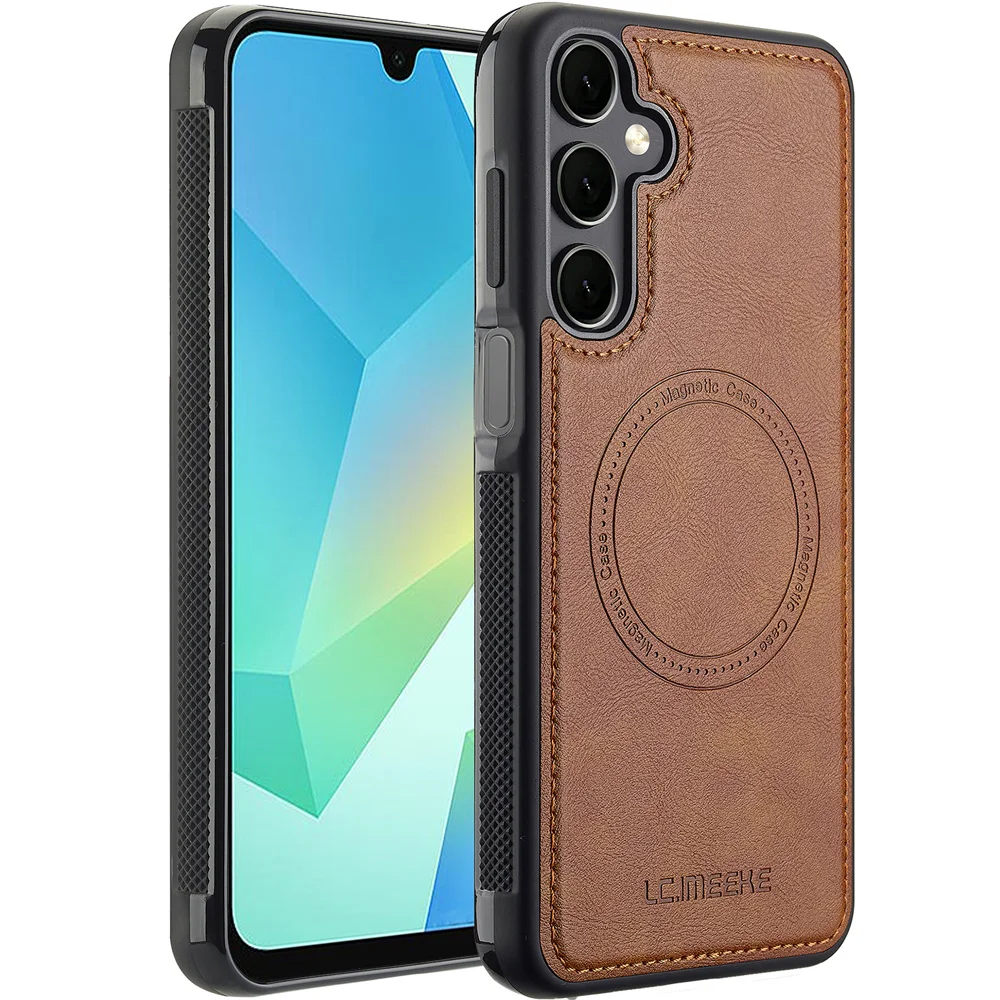 Case For Samsung Galaxy S25 Ultra Case Magnetic Cover For Samsung S26 S23 S22 S21 Plus Luxury Cover S24 FE S25 Edge Phone Case