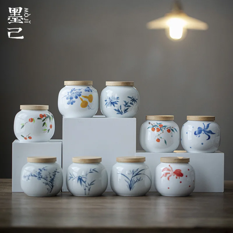 Ceramic Urns for Pet, Black Cremation Human Ashes, Small Keepsake, Funeral Casket, Memoria Urn