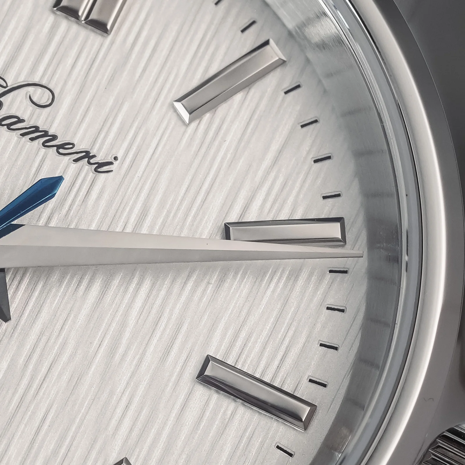 Chameri GS04 Quartz Watch VH31 Sweep Second Movement Couple Watches Sapphire Crystal Waterproof 100m Stainless Steel Wristwatch