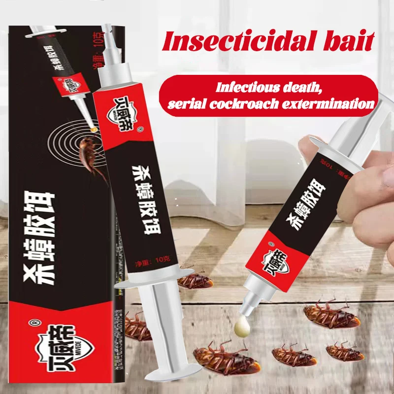 Cockroach Bait Gel Pest Control Trap Insecticid Cockroach Killing Effectively Kitchen Living Room Pest Cockroach Insect Repeller