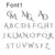 Font1