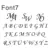 Font7