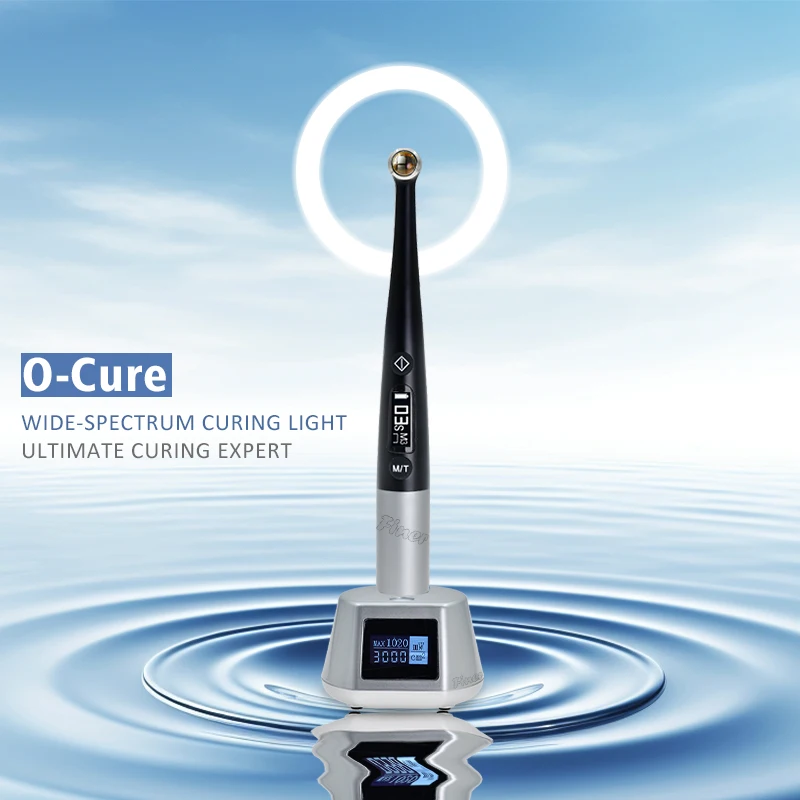 Dental Curing Lamp 1 Sec 3100mW/cm² Dental Dental Light-cured lamp 7 Modes Dental Photopolymerizer Curing Light Dentistry