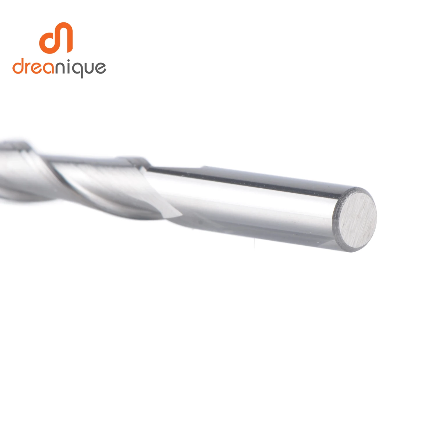 Dreanique 1pc Carbide Ball Nose End Milling Cutter 2 Flutes R0.5-R4.0 End Mill Router Bit for wood and aluminium W2B