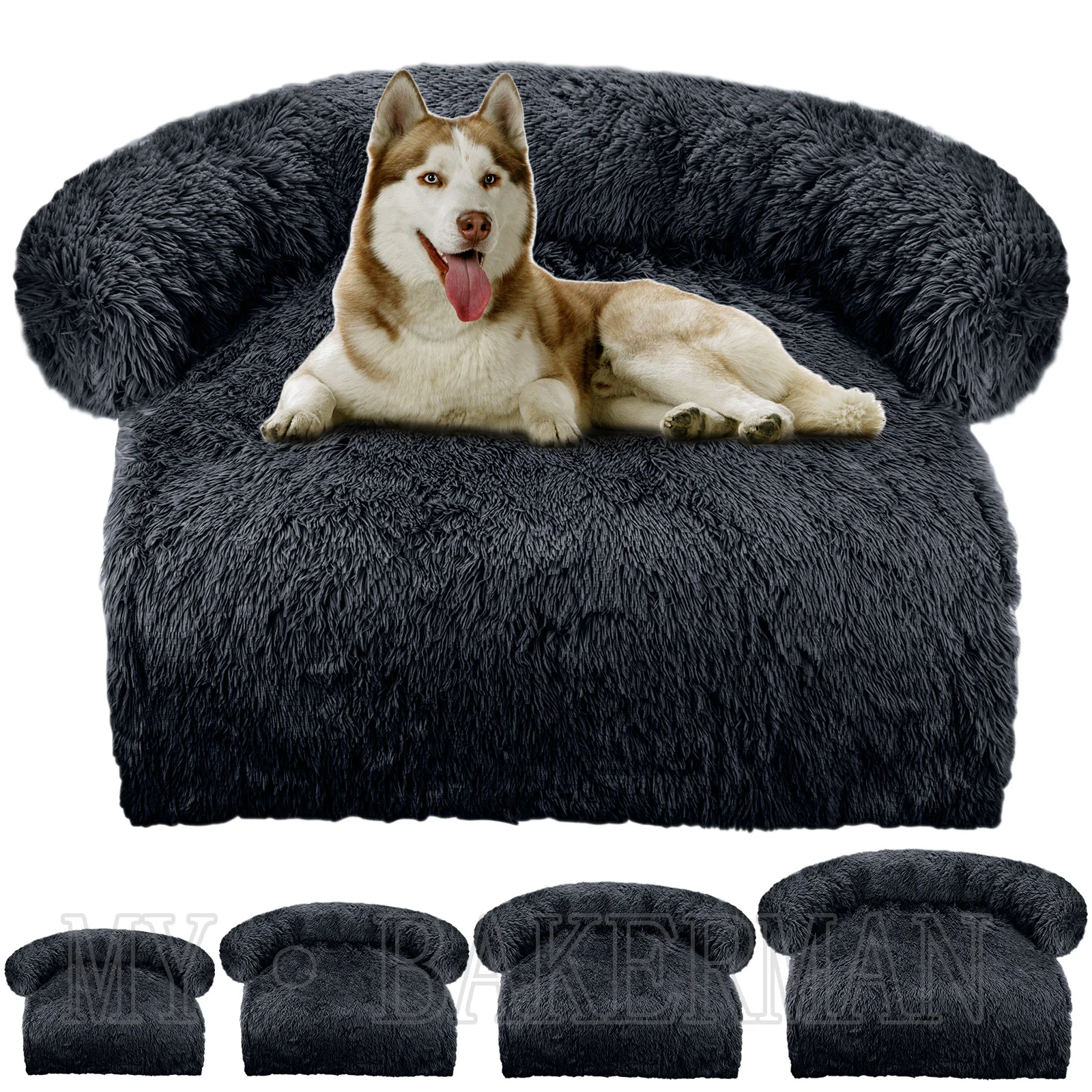 Dropshipping Pet Dog Bed Sofa For Dog Pet Bed Warm Nest Washable Soft Furniture Protector Mat Cat Dogs Sofa Bed,Winter