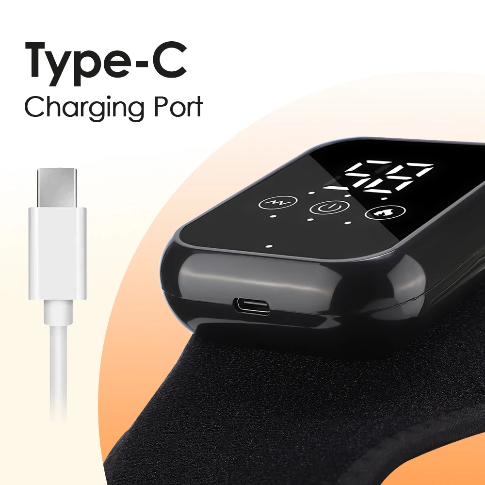 Electric Ankle Massager Hot Compress Vibration Foot Massager Ankle Joint Protection Heating Strap Ankle Heated Brace Wrap