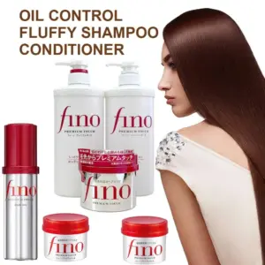 Fino Softness Improvement Hair Conditioner Oil Control Fluffiness Improvement Shampoo Japan Original Silver Diamond Hair Mask