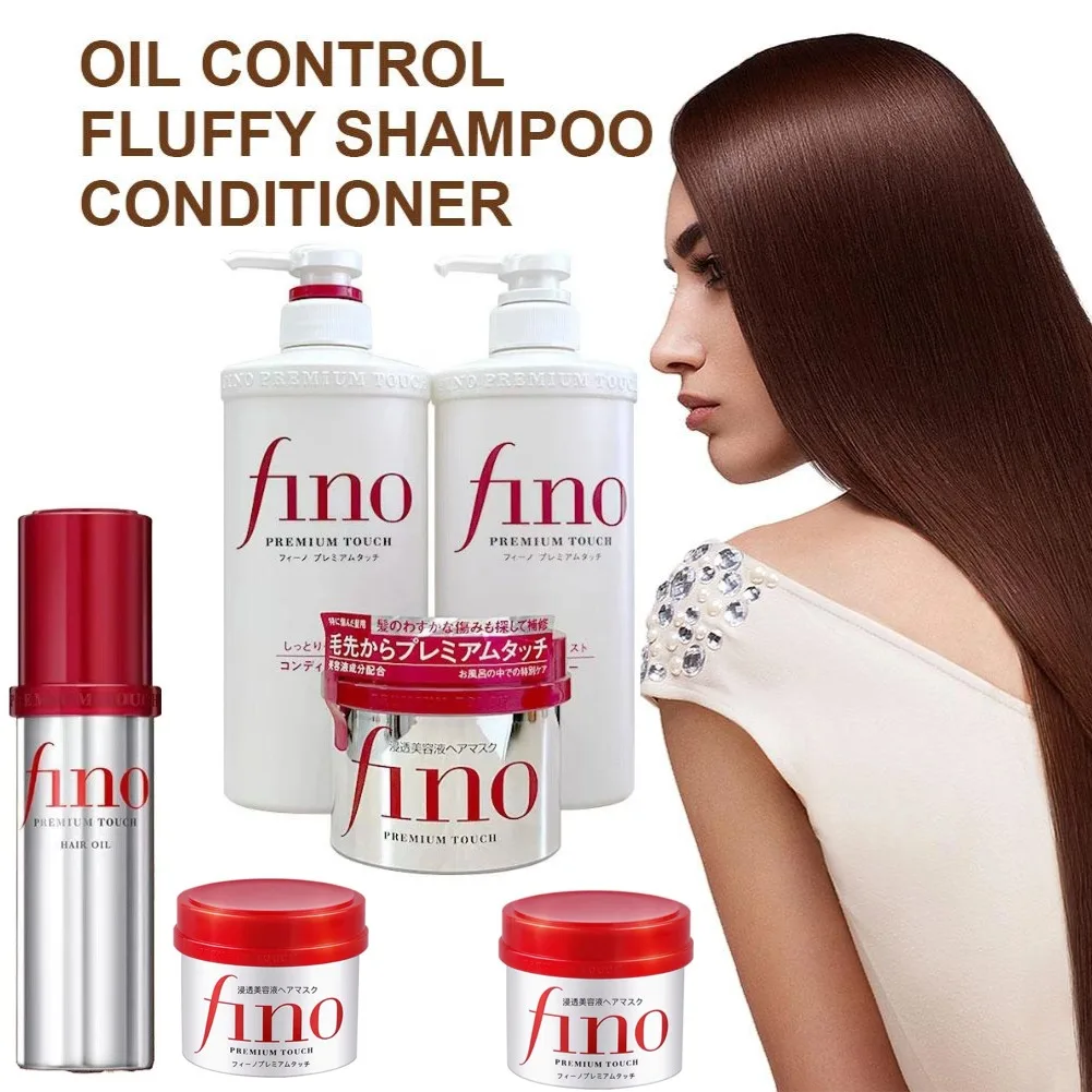 Fino Softness Improvement Hair Conditioner Oil Control Fluffiness Improvement Shampoo Japan Original Silver Diamond Hair Mask