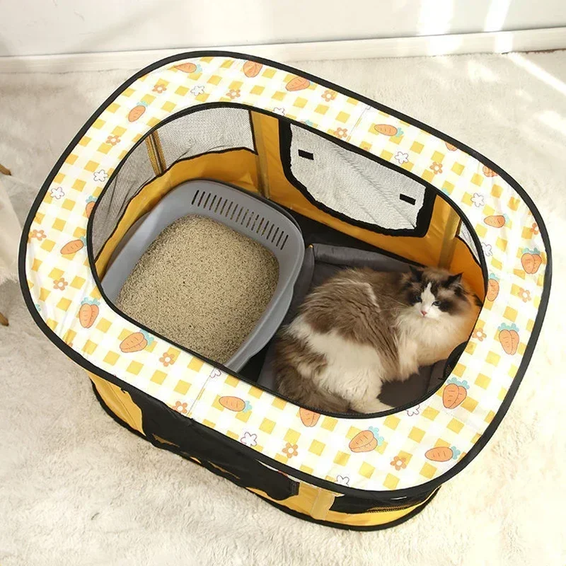 Foldable Pet Playpen Cat Delivery Room Tent Portable Indoor Outdoor Dog Kennel Crates Pet Birthing Center Supplies For Birthing