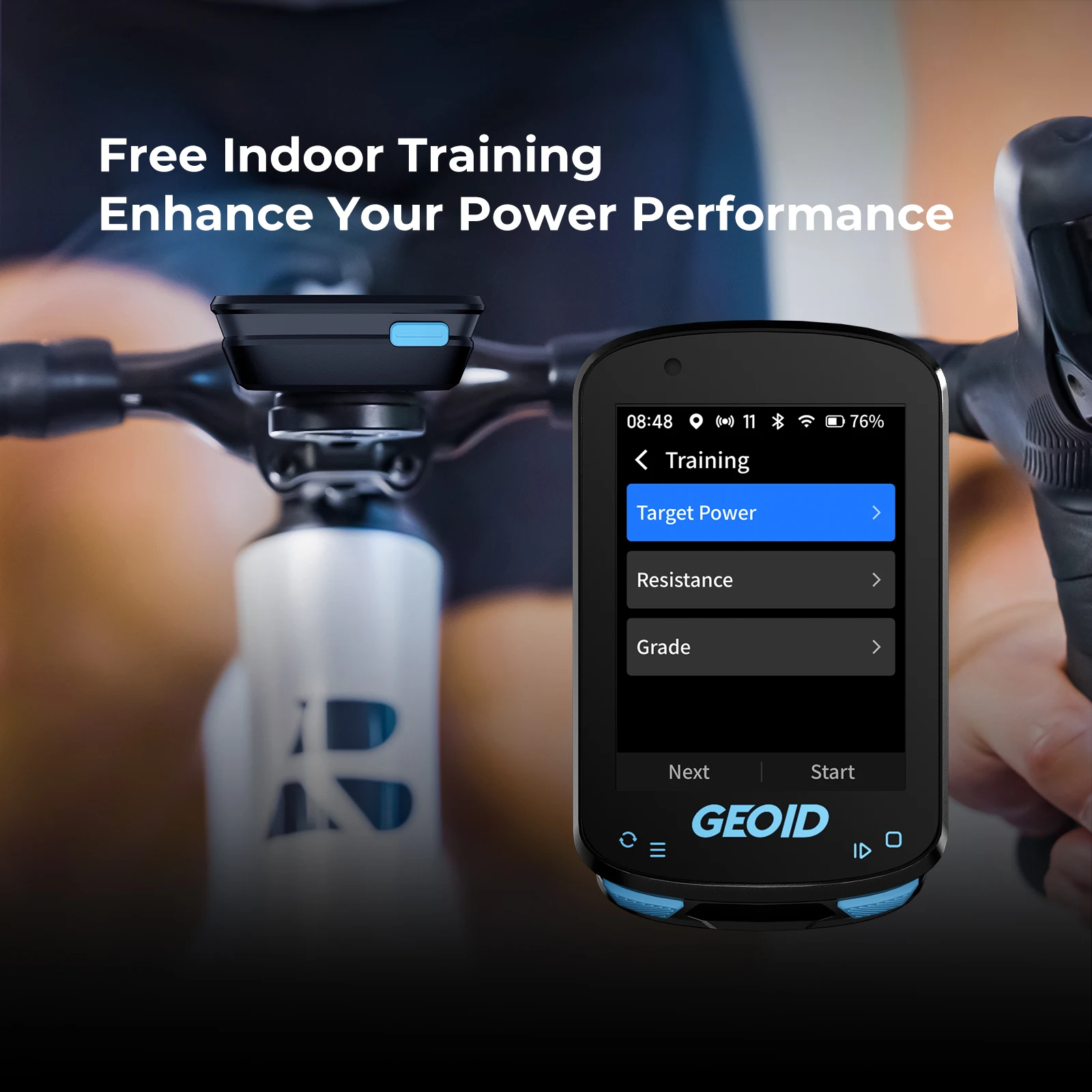 GEOID CC600/CC700 Bike Computer Wireless Color Screen Bicycle Speedometer ANT+ WIFI Cycling Speedometer IPX7 Waterproof Odometer