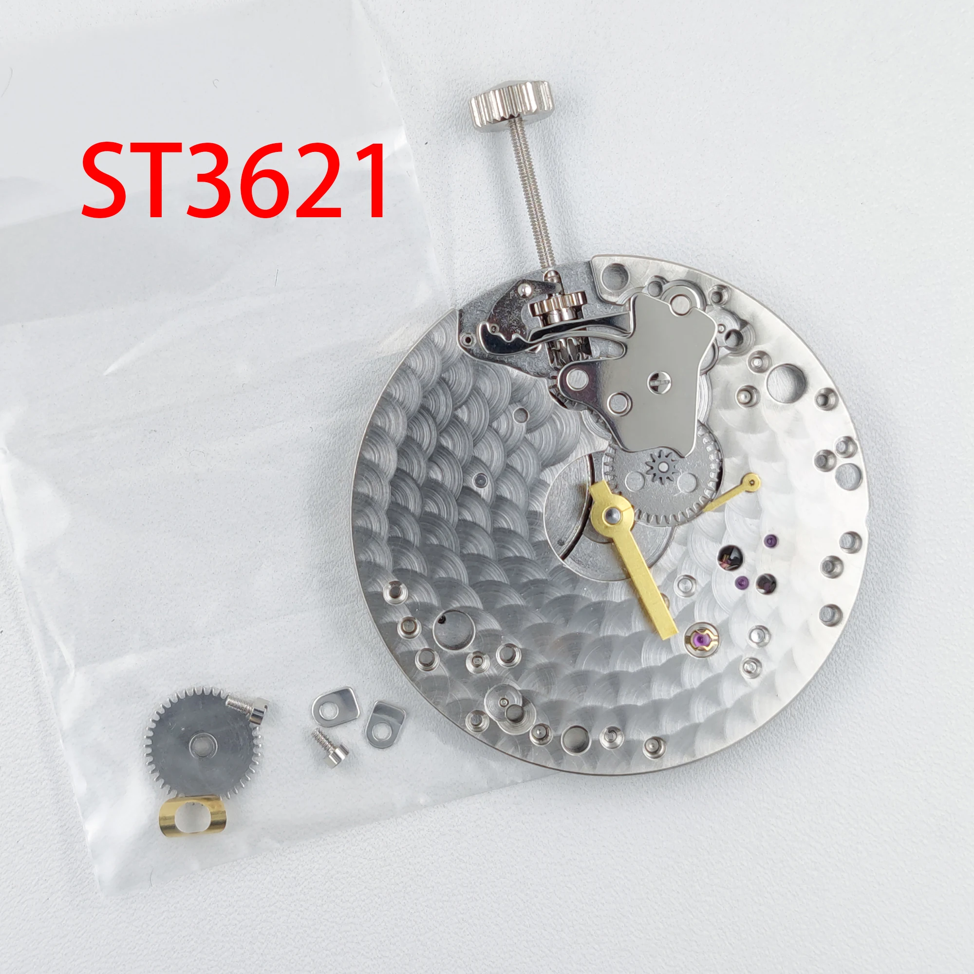 Genuine Seagull ST3621 Manual Movement 6 Points Small Second 17 Jewels Jones Sword Fine-Tuning Fit ETA6498 Watch Replace parts