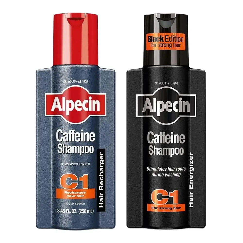 Germany Alpecin Nourishing Shampoo Oil Caffeine Control Anti-Hair Loss Hair Conditioner Silicone Oil-Free Fluffy Anti-Dandruff
