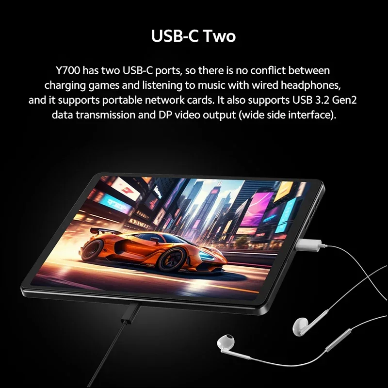 Global ROM Lenovo LEGION Y700 2025 Tablet Snapdragon 8 Gen 3 Octa Core 8.8 Inch 165Hz Display Android 6550mAh