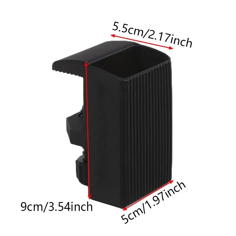 HOT SALE1Pc High Capacity Clip-On Desk Edge Pen Holder Organizer Adjustable Clamping No Screw Easy Installation Pencil Office