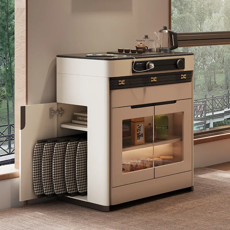 Italian Minimalist Extendable Foldable coffee tables Sintered Stone table basse coffee table fur Multi Use Home Island Tea Stati