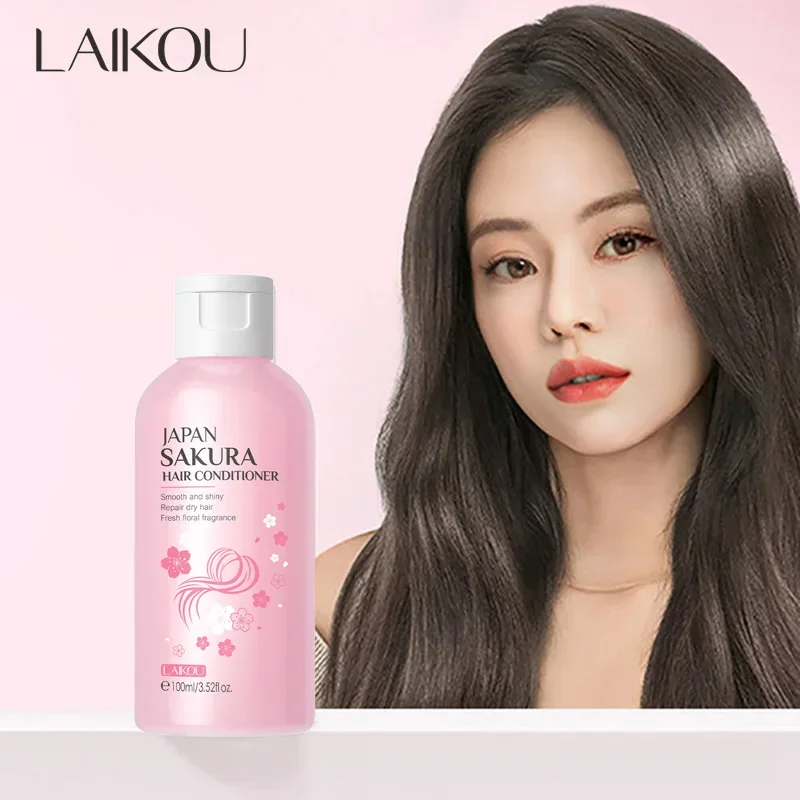 LAIKOU Japan Sakura Shampoo or Hair Conditioner Repair Damaged Hair Moisturizing Nourishing Oil Control Hair Cleansing Care