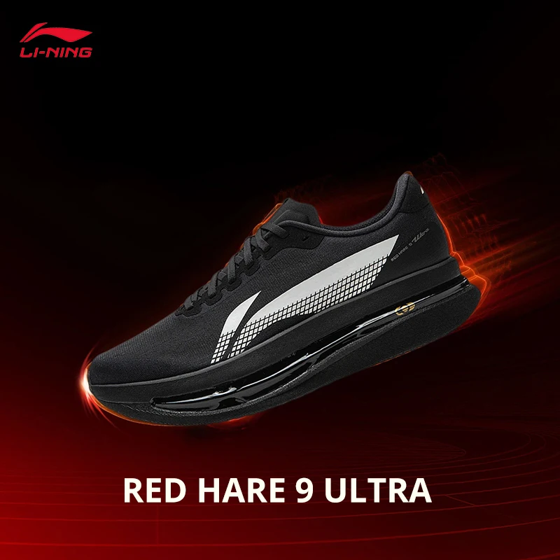 LI-NING RED HARE 9 ULTRA Men's Running Shoes BOOM FIBER Professional Sports Running Shoes ARPW007