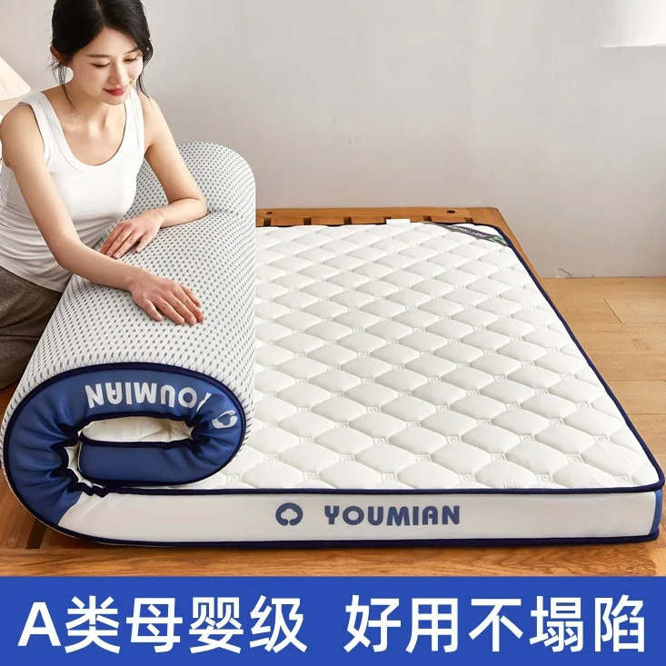 Latex Memory Foam Mattress Soft Pad Single Bed for Bedroom Student Dormitory Home Use Sponge Tatami