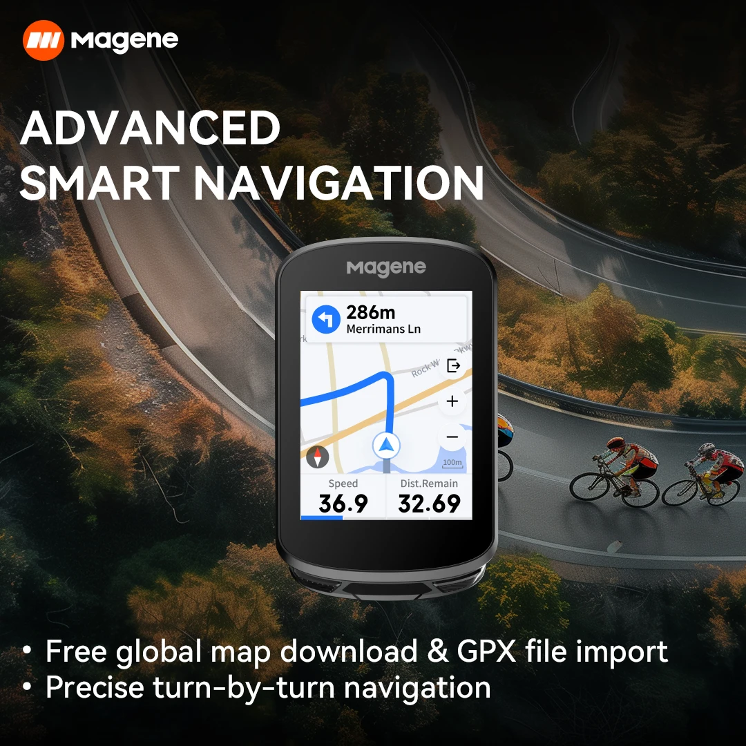 Magene C506 Touchscreen GPS Bike Computer Navigation Cycle Speedometer Bicycle Odometer