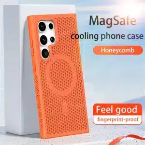 Magnetic For Magsafe Heat Dissipation Phone Case For Samsung S25 S24 S23 Ultra S22 Plus FE Luxury Shockproof Protection Cover