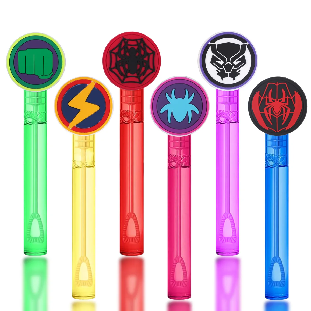 Marvel The Avengers Cartoon Bubble Soap Bottle, Wedding Gift for Guests, Birthday Party Decoration, Baby Gift,Children's Toy