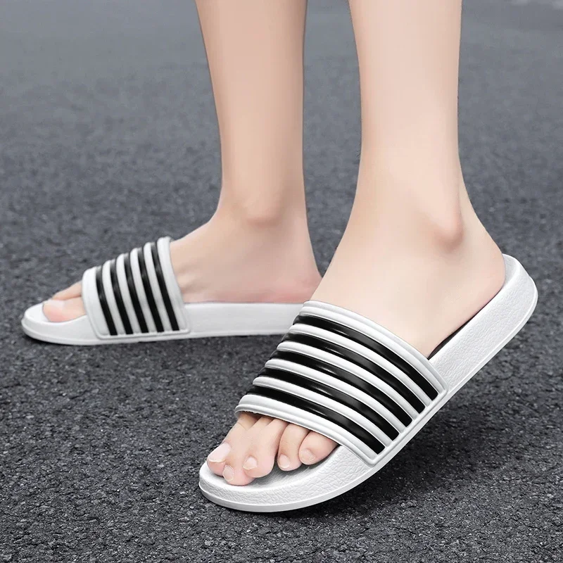 Men's Shoes Man Home Plips Plops Soft Slides Non-slip Slippers Indoor Outdoor EVA Sandals Beach Garden Sandals Big Size 47 48