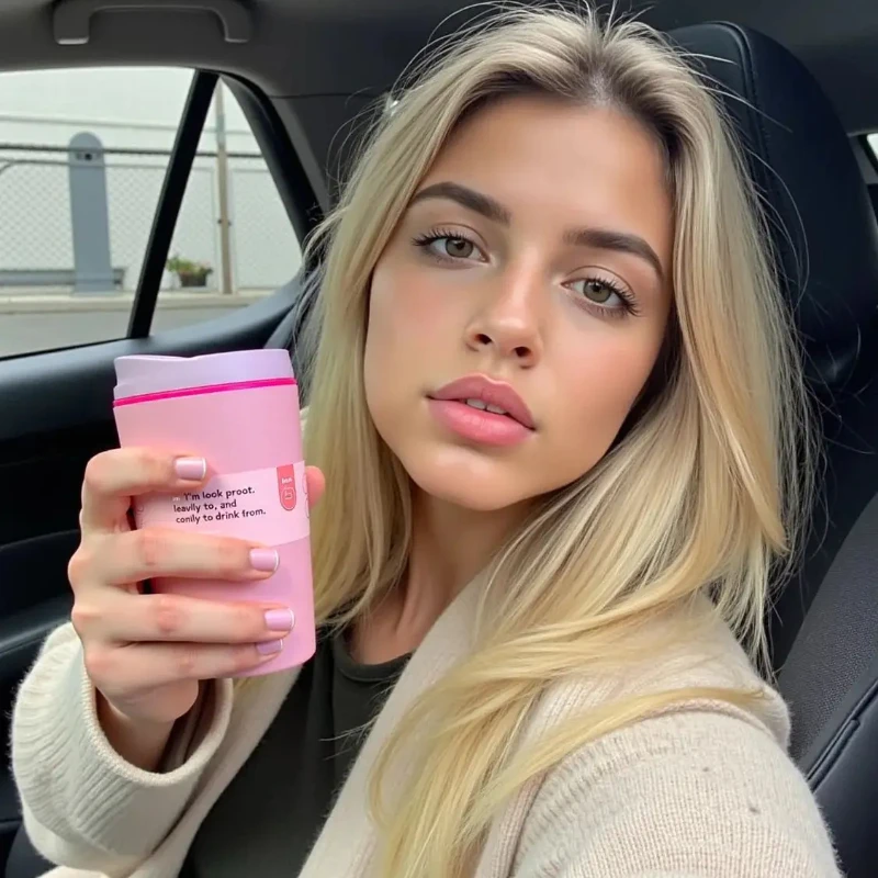 Minimalist Stainless Steel Thermo Mug Vacuum Insulated Coffee Cup Leakproof Lid Travel Silent Base Thermos Cups Thermal bottle