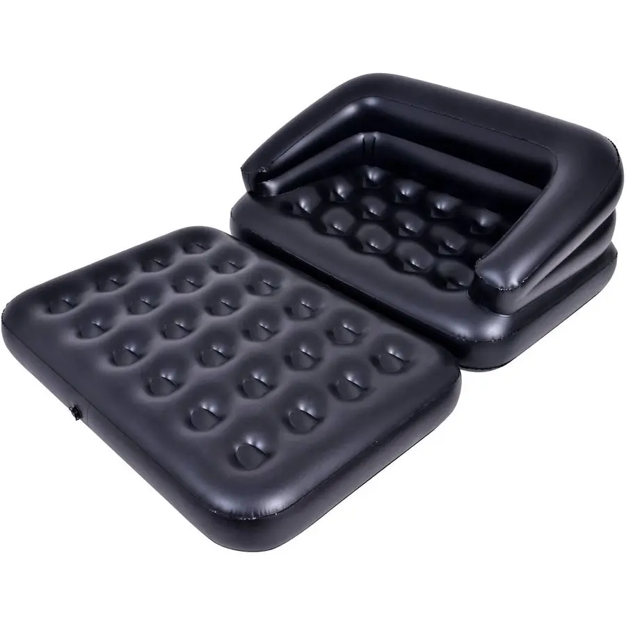 Multipurpose Double Inflatable Sofa Bed with Pump for Camping and Outdoor Use