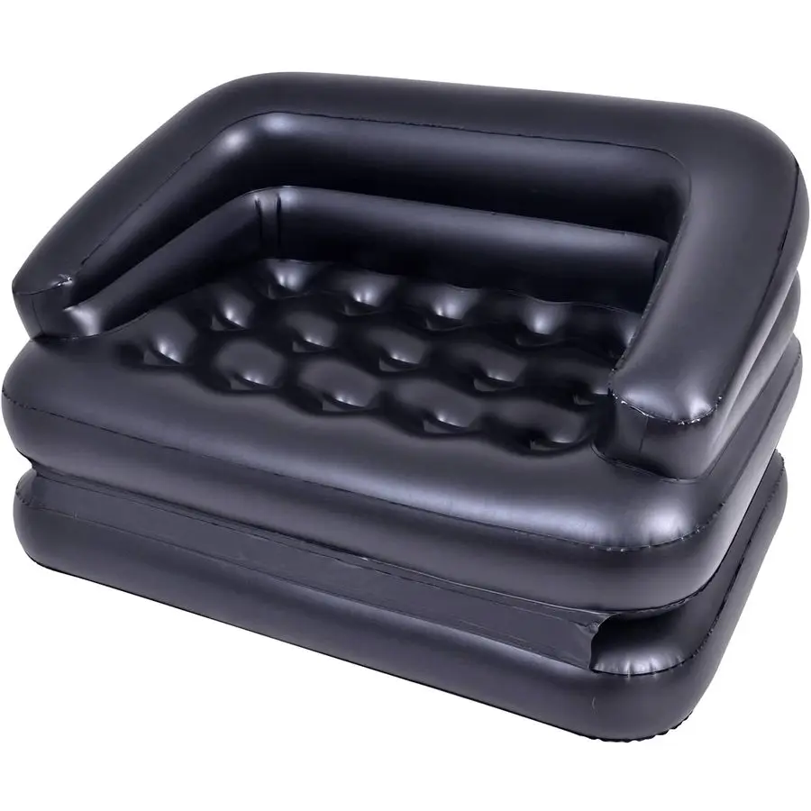 Multipurpose Double Inflatable Sofa Bed with Pump for Camping and Outdoor Use