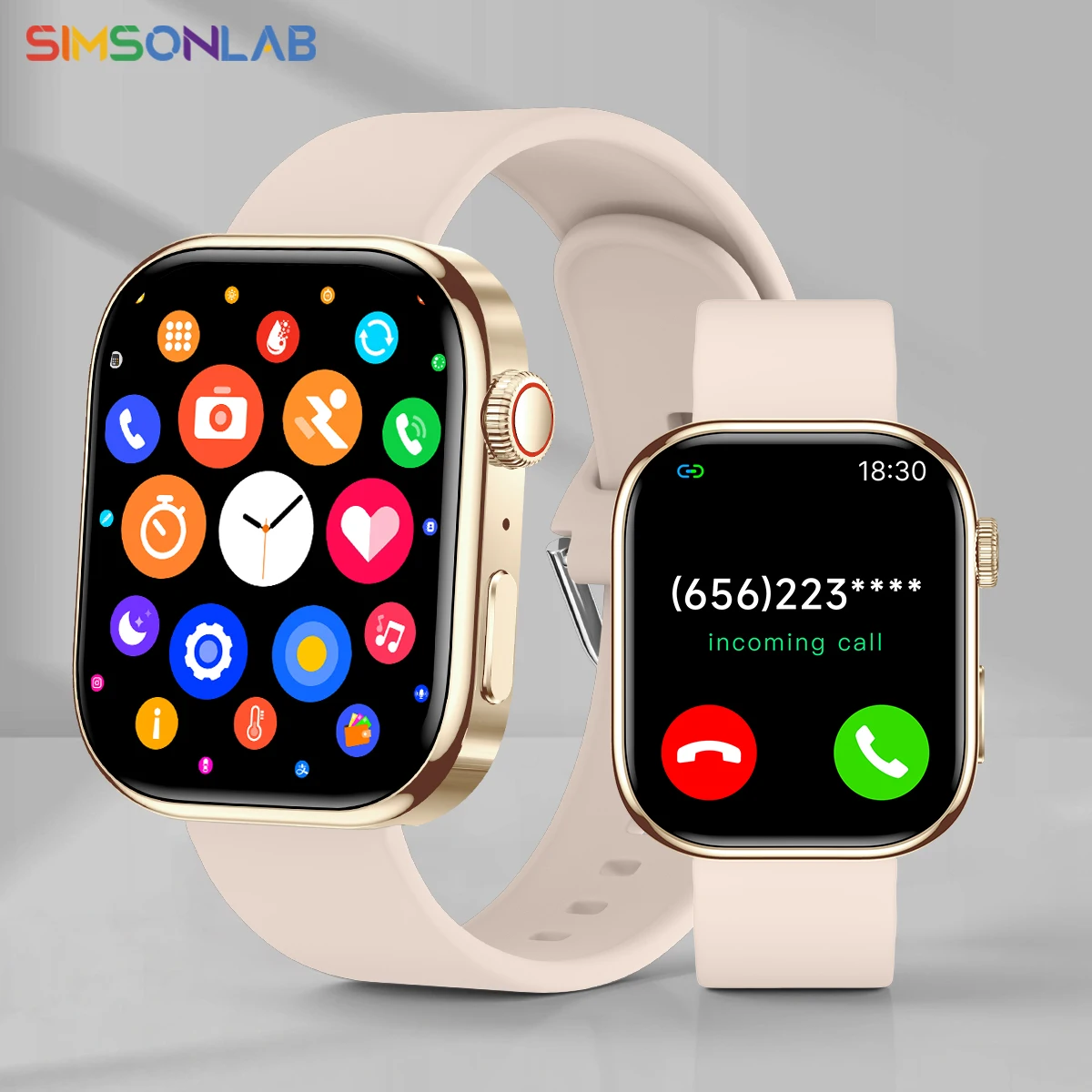 NEW Electronics Smartwatch 2.01"HD Screen Heart Rate Monitoring Bluetooth Call Multi-Sport Modes Watch for Women Men Gift Choice