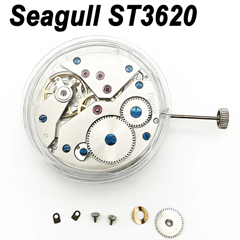 NEW Seagull ST3620 Watch Manual Winding Movement Watch Repair Small Seconds At 6/9 Movement Replace ETA6497 6498